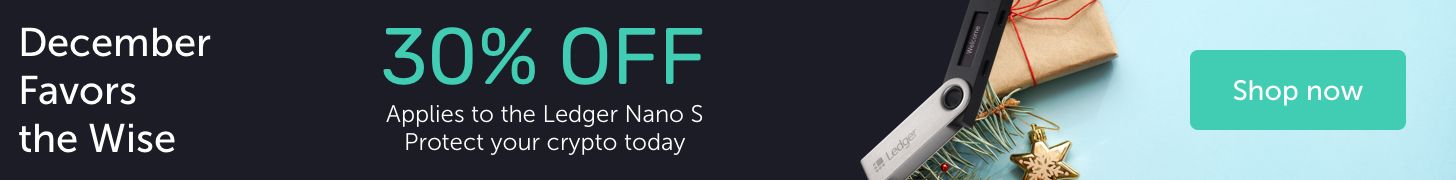 Ledger Nano S - The secure hardware wallet