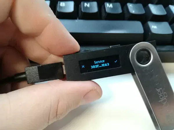 Ledger U2F Authentication